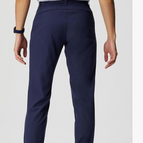 NEW FABLETICS THE ONLY PANTS MEN'S -SZ 40 X 32 - BLUE- STRETCH GOLF- ATHLETIC - Picture 16 of 16